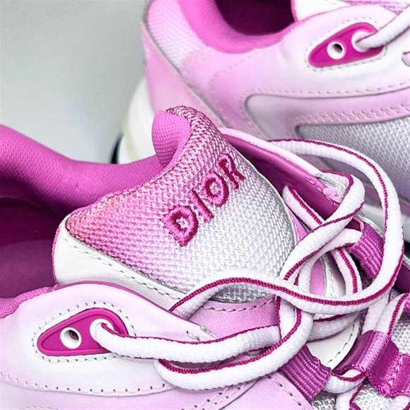 Christian Dior CD1 Pink Daniel Arsham Sneakers - Picture 2 of 10